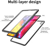 New iPad Pro 12.9 2020 Waterproof Case,with Built-in Screen Protector Dustproof Submersible Full-Body Cover for 2020 iPad Pro 12.9 Inch 4th Generation