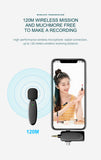 eNICER Plug & Play 3 in 1 Wireless Microphone, Video Recording Lavalier Microphone for Phone, PC, Camera, Noise Reduction Auto-syncs Mic for for TikTok YouTube Facebook Live Stream, Vloggers etc.