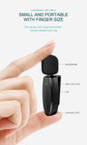 eNICER Plug & Play 3 in 1 Wireless Microphone, Video Recording Lavalier Microphone for Phone, PC, Camera, Noise Reduction Auto-syncs Mic for for TikTok YouTube Facebook Live Stream, Vloggers etc.