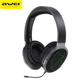 AWEI A799BL Wireless Bluetooth Headset Game Headphones With Clear Sound Microphone
