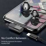 Awei CL-75 USB Charging for iP & Audio Converter Port for Earphones 2 In 1 Gaming Cables for Moblile Phone